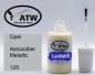 Preview: Opel, Astrosilber Metallic, 128: 20ml Lackstift, von ATW Autoteile West.